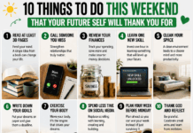 10 Things to Do This Weekend That Your Future Self Will Thank You For
